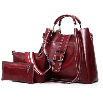 Eva Bucket Bag & Wallet Set - Ariya's Apparel and Accessories